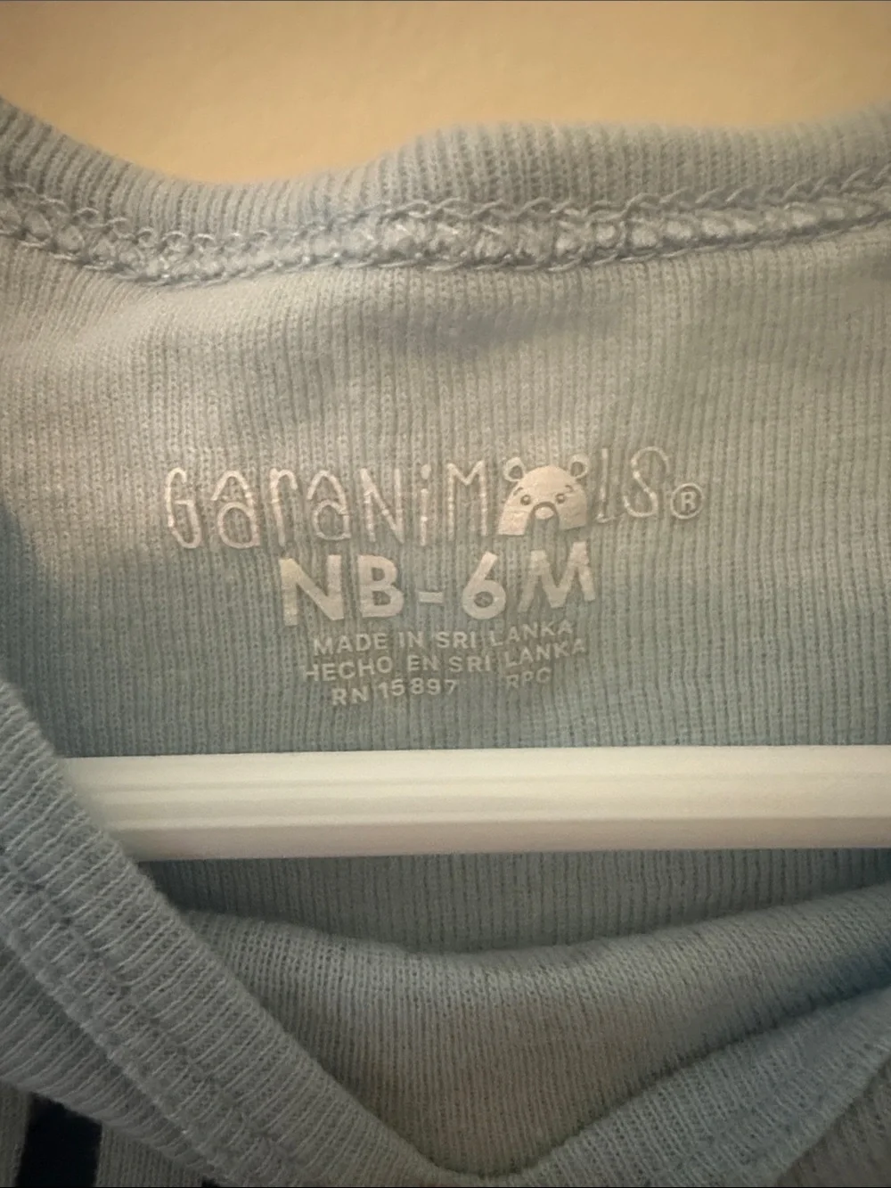 Garanimals Light Blue 'Let's Build' Long-Sleeve One-Piece
